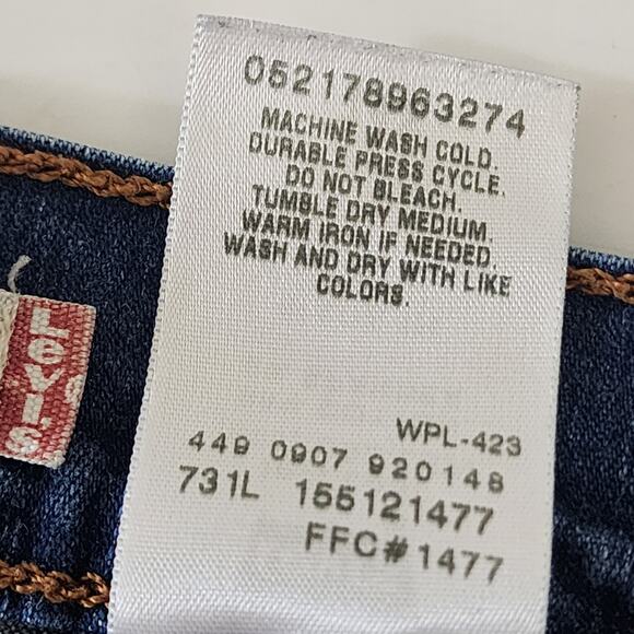 Levi's 14S Denim Blue Jeans - Picture 5 of 7